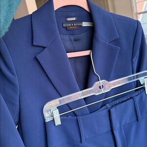 Alice + Olivia Navy and Blush Garment